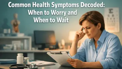 Photo of Common Health Symptoms Decoded: When to Worry and When to Wait