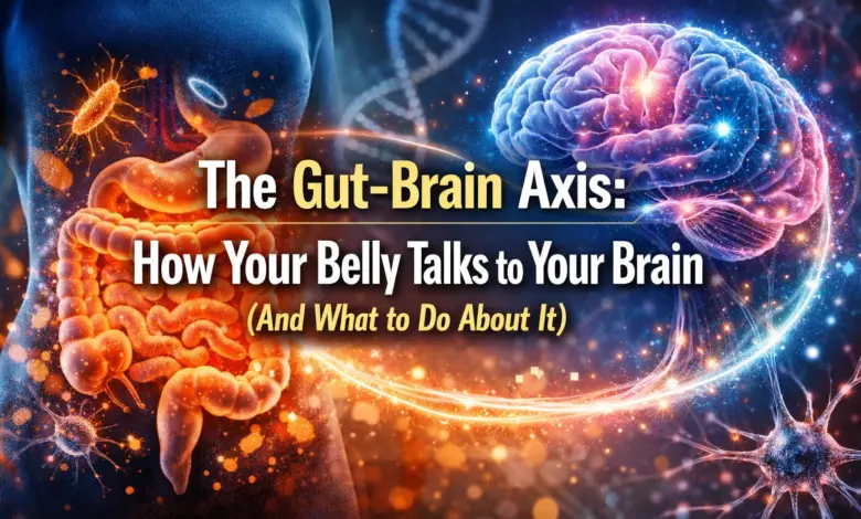 The Gut-Brain Axis: How Your Belly Talks to Your Brain (And What to Do About It)