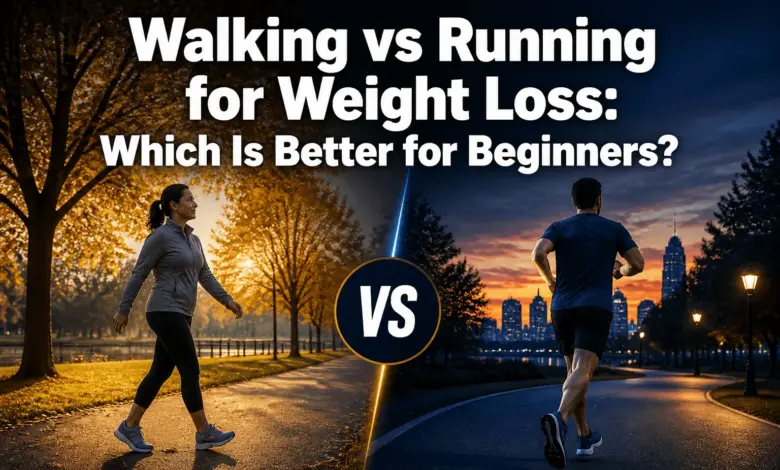 Walking versus running for weight loss