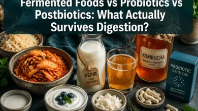 Photo of Fermented Foods vs Probiotics vs Postbiotics: What Actually Survives Digestion?