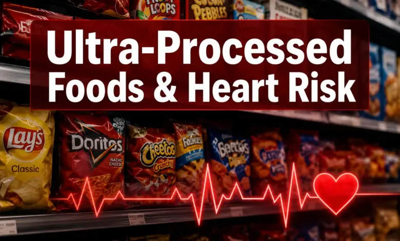 Major US Study Links Ultra-Processed Foods to Heart Attack Risk in July 2026